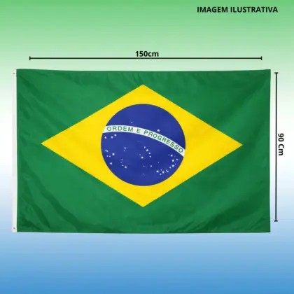 Bandeira Do Brasil 90X150CM TOY007