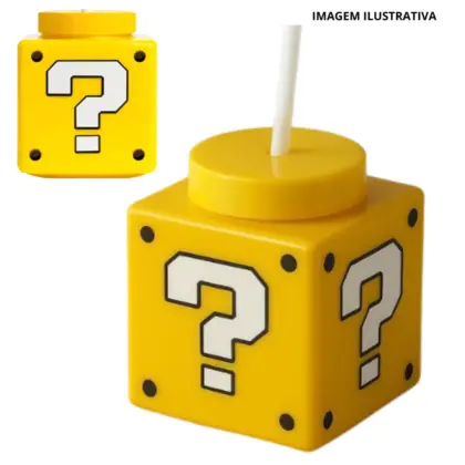 Copo Cubo Amarelo Super M
