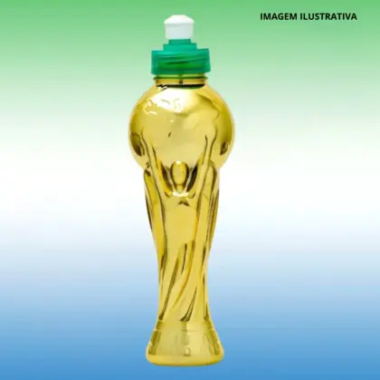 Garrafa Trof. Dourado Copa 400ml Mirand.
