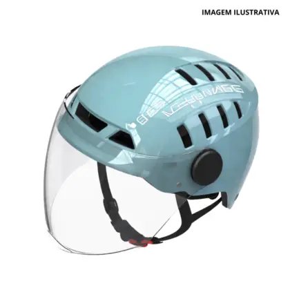 Capacete De Bicicleta Elétrica Mcp-005u-Az