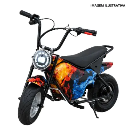 Motocicleta Elétrica 350 Wufo-Mn02a
