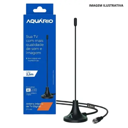 Antena De Tv Interna Digital Dtv-50