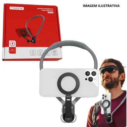 Suporte Magnetico Para Pescoço Mtg-188