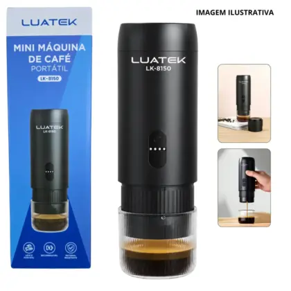 Mini Maquina De Café Portatil Lk-8150