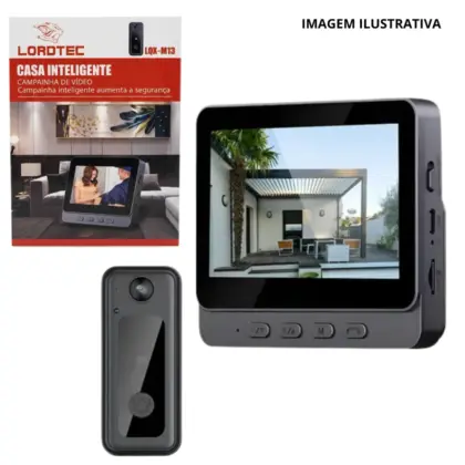 Campainha De Video Inteligente Lqx-M13