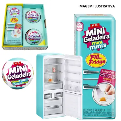 Brinquedo Mini Geladeira KK-330 77785