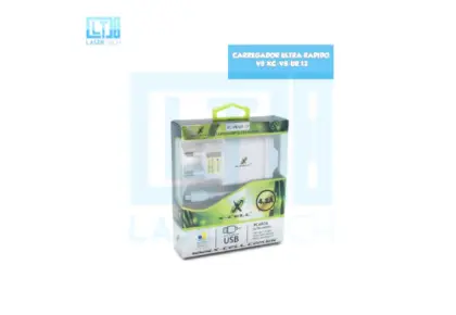 Carregador Ultra Rapido V8 Xc-V8-Ur.13