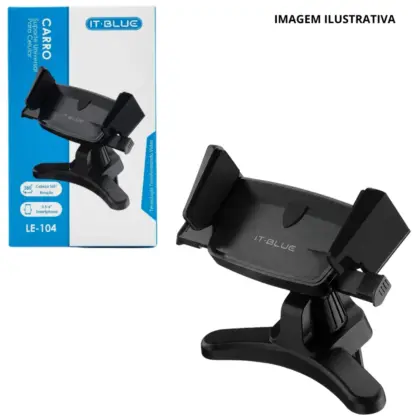 Suporte Universal Para Celular Lp-104 Le-104 It Blue