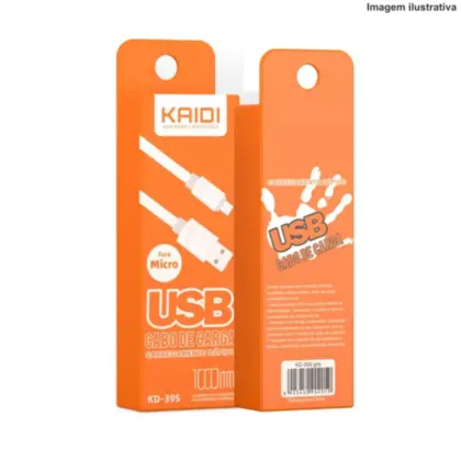 Cabo V8 Siliconado Kd-39S/Kd-305/ Kd-39M