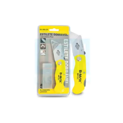 Estilete Dobrável Com Lâmina Fixa Bt-323 Bmax