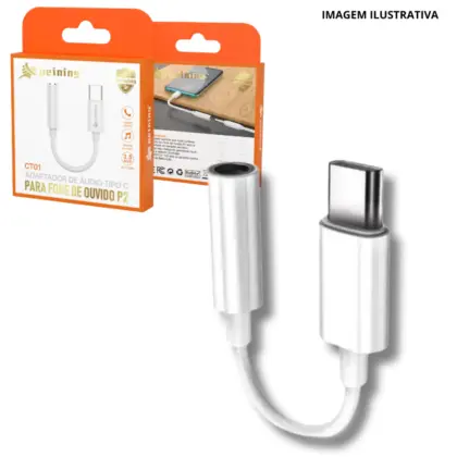 Adaptador De Audio Tipo C P/ P2 Pei-Ct01
