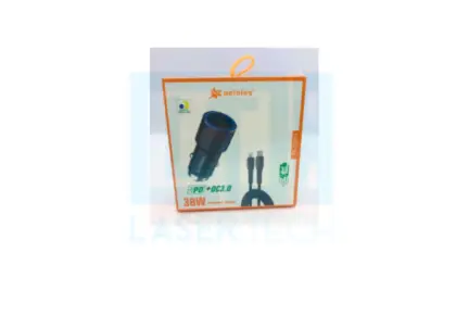 Carregador Veicular Usb C Para Ios 38W Pei-Cc09I