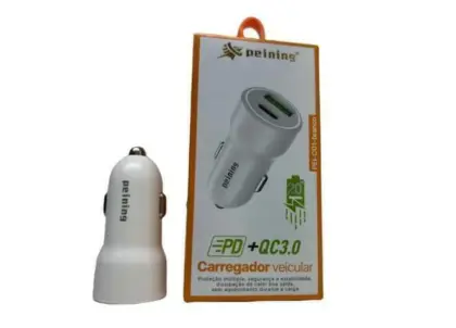 Fonte Veicular Usb/C 20W Pei-Cc01 Peining