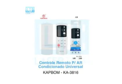 Ka-3816 Controle Para Ar Condicionado Universal
