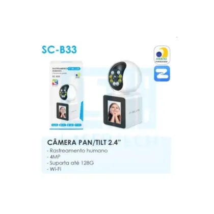 Camera Baba Eletronica Rastreamento Humano Sc-B33