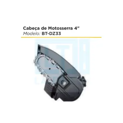 Cabeça De Motosserra 4" Bt-Dz33 B-Max