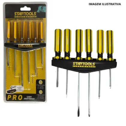 Kit Chaves Fenda C/6 Ar0023