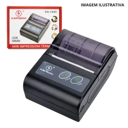 Mini Impressora Térmica Kapbom Ka-1445