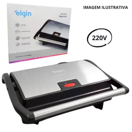 Sanduicheira Mini Taste Grill 2 Em 1 800W 220V