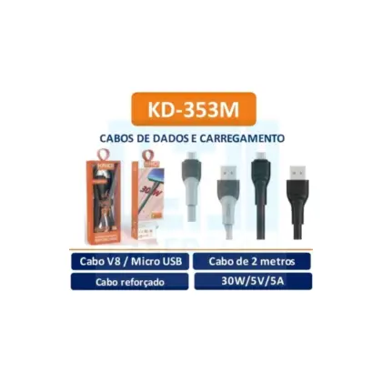 Cabo De Dados Reforçado 2M V8 Kd-353M