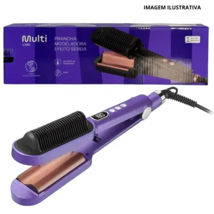 ESCOVA ALISADORA E MODELADORA BIVOLT EB-136