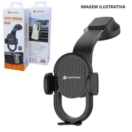 Suporte Veicular C/ Ventosa Silicone Pei-Ph10