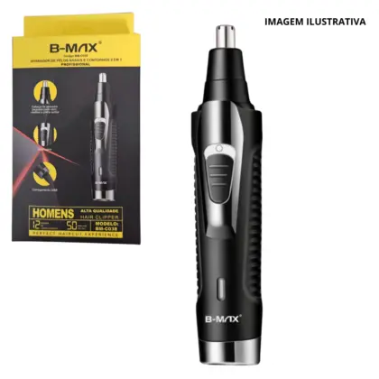 Aparador De Pelos Nariz Contornos 2X1 Bm-C038 B-Max
