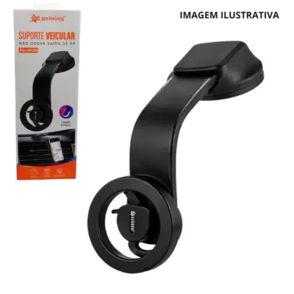 Suporte Veicular Celular Magnetico Pei-Ph09