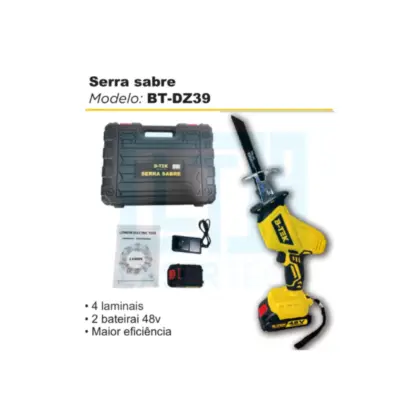 Serra Sabre 2 Baterias Bt-Dz39 B-Max