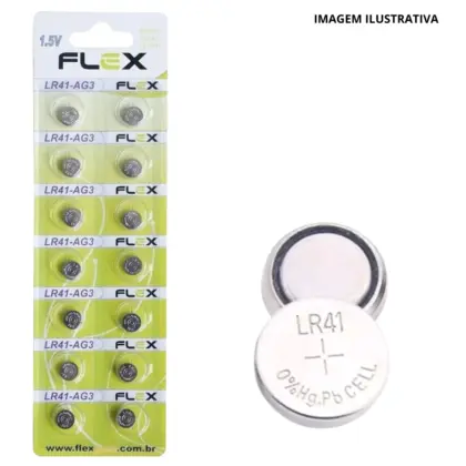 Bateria Botão Flex Fx-Lr41