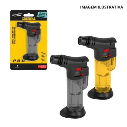 Mini Maçarico Recarregavel Ar0600