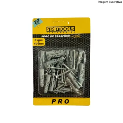 Jogo Parafuso C/ Bucha 8X40Mm Ar0275 Startools