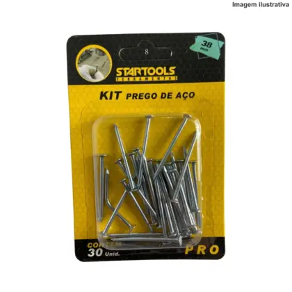 Kit Prego De Aço C/ 30 Pçs 2X38Mm Ar0685 Startools