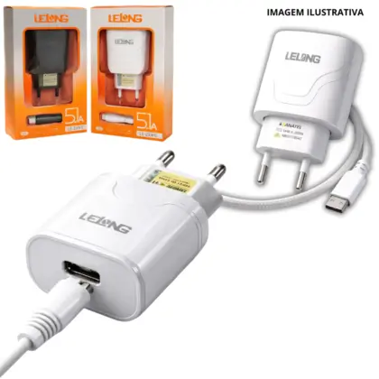 Carregador Viagem Tipo C Le-242Fc/Le-230Fc Le-231Fc Le-230Fc Le 233Fc
