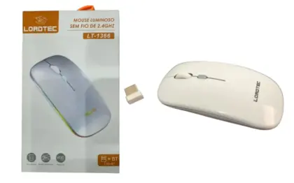 Mouse Sem Fio Led Rgb Lt-1366 Lordtec