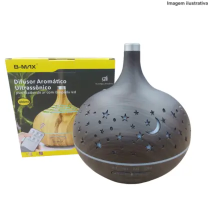 Difusor Aromático Ultrassônico Led 400Ml Bm-041