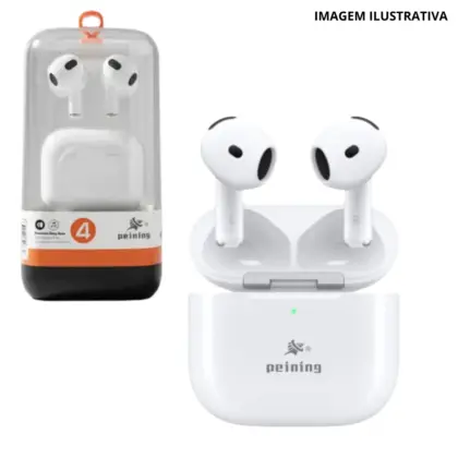 Fone De Ouvido S/ Fio S/ Borrachinha Pei-P628