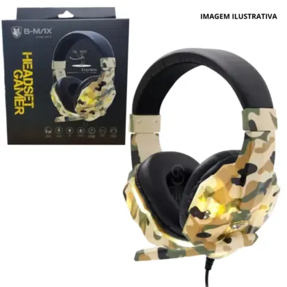 Fone Headset Gamer Bm218 B-Max