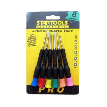 Jogo De Chave Torx C/ 6 Pçs Ar0025 Startools
