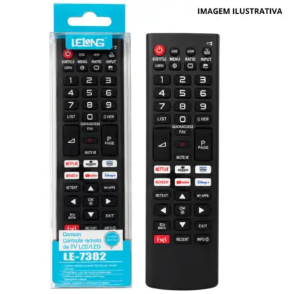 Controle De Tv Remoto Ka-2974 Le-7382