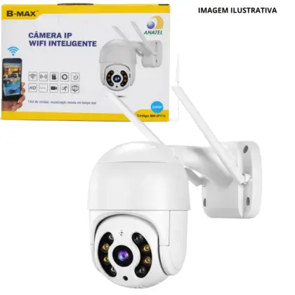 Câmera Ip Wi-Fi Inteligente Bm-Ip170