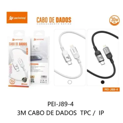 Cabo De Dados Reforçado Ios/Tpc 3M 30W Pei-J89-4