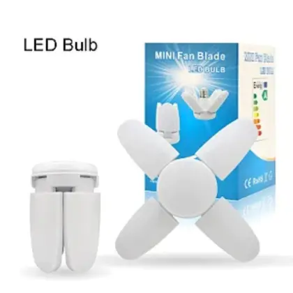 Mini Lâmpada Led Pétalas Dobrável 55W Kts-19