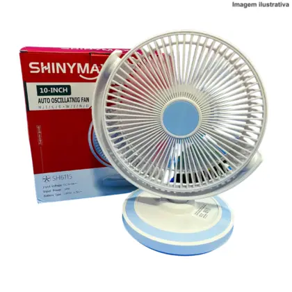 Ventilador Portátil 10 Polegadas Sh6115 Shinymax