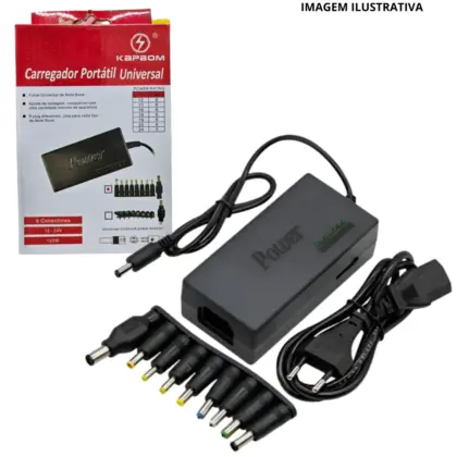Fonte Carregador Universal Notebook Kap-337 Sh6009 My-120W