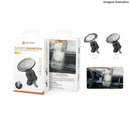 Suporte Veicular Magnetico Dobramento Duplo Pei-Ph30