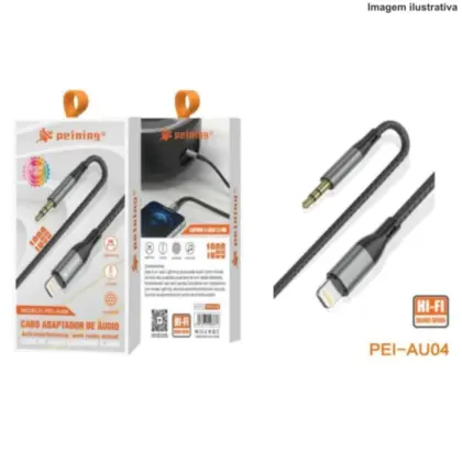 Cabo Adaptador De Áudio P2/Ios Pei-Au04