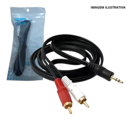 Cabo P2 Com Rca 1,5M Pei-J353 Le-1001